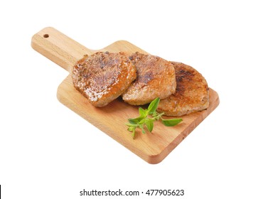 Roasted Herb Rubbed Boneless Pork Chops