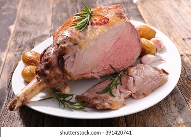 roasted lamb leg 