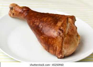 Roasted Leg Of Turkey