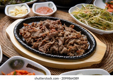 Roasted Pork  Bulgogi Korean Food