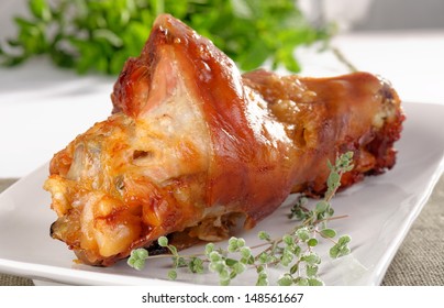 Roasted Pork Shank  