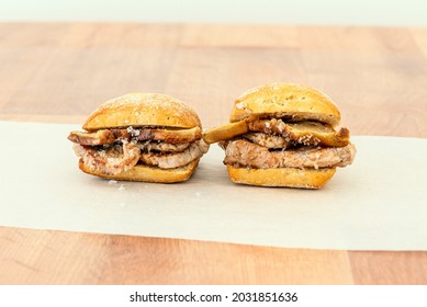 Roasted Pork Tenderloin Sandwiches With Sea Salt Flakes