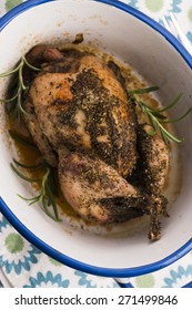 Roasted Quail With Herbs