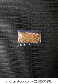 Roasted Sesame Seeds In A Plastic Bag