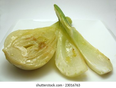 Roasted Sliced Fennel Bulb