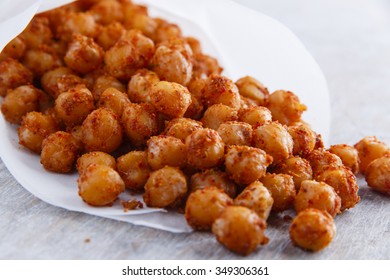 Roasted Spicy Chickpeas