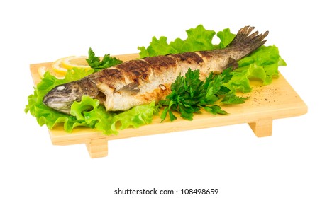 Roasted Striped Sea Bass