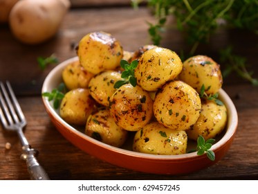 Roasted Young Potatoes