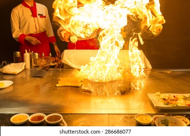 Roasting Teppanyaki