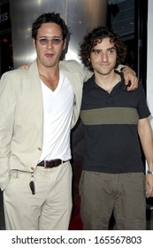 Rob Morrow, David Krumholtz At THE 40 YEAR-OLD VIRGIN Premiere, The Arclight Cinema, Los Angeles, CA, August 11, 2005