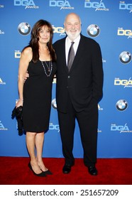 Rob Reiner and Michelle Reiner at the 66th Annual Directors Guild Of America Awards held at the Hyatt Regency Century Plaza Hotel in Los Angeles on January 25, 2014 in Los Angeles, California.