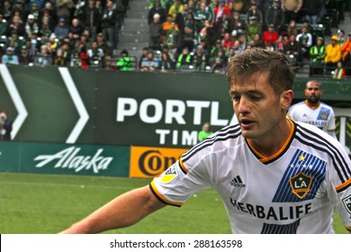 Robbie Rogers At Providence Park In Downtown Portland Oregon USA March 15th 2015.
 