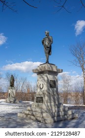 Robert Burns Statue In Fredericton New Brunswick
