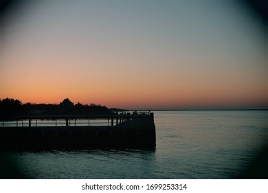 Robert Moses State Park At Sunset