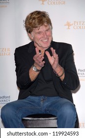 Robert Redford Attends The Pitzer College New Conservancy Honoring Robert Redford Press Conference, Los Angeles Press Club, Los Angeles, CA 11-19-12