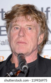 Robert Redford Attends The Pitzer College New Conservancy Honoring Robert Redford Press Conference, Los Angeles Press Club, Los Angeles, CA 11-19-12