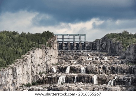 The Robert-Bourassa generating station in Quebec, Canada