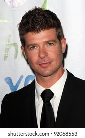 Robin Thicke At The Silver Rose Awards Gala, Beverly Hills Hotel, Beverly Hills, CA. 04-17-11