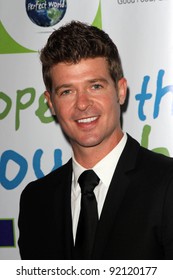 Robin Thicke At The Silver Rose Awards Gala, Beverly Hills Hotel, Beverly Hills, CA. 04-17-11