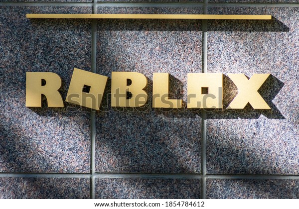 Roblox Sign Logo Headquarters Roblox Online Stock Photo Edit Now 1854784612 - roblox san mateo california