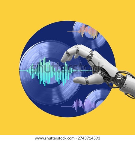 robot, artificial intelligence, generative ai model, voice cloning, synthetic voice, speech synthesis, text to speech, audio wave, sound wave, waveform, music production, sound