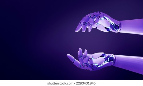 Robot hand shake human background futuristic digital age, artificial intelligence, science technology, electronics robotics - Shutterstock ID 2280431845