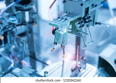 Robotic and Automation system control application on automate machine claw - Shutterstock ID 1220342260