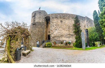 Rocca Di Bergamo In Italy