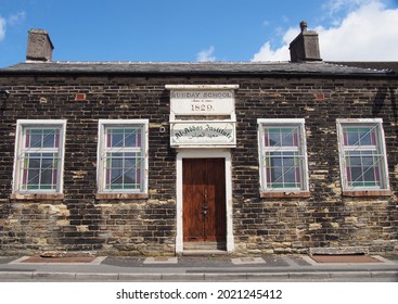 Rochdale, Greater Manchester, United Kingdom - 14 July 2021: The 19th Century Former Sunday School Building In Rochdale Now The Al Abbas Education Institute