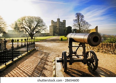 Rochester Castle In Kent UK.