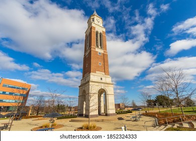 ROCHESTER, MI, USA - NOVEMBER 11: Elliott Tower On November 11, 2020 At Oakland University In Rochester, Michigan.