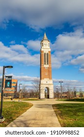 ROCHESTER, MI, USA - NOVEMBER 11: Elliott Tower On November 11, 2020 At Oakland University In Rochester, Michigan.