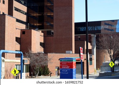 Rochester, MN/USA - 02/29/2020: St. Mary's Clinic On The Rochester Mayo Hospital Campus