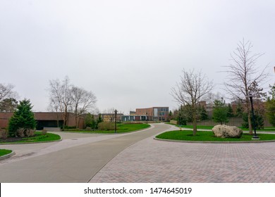 Rochester, New York/United States - April 20, 2019: Rochester Institute Of Technology Campus