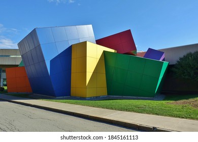 ROCHESTER, NY -17 OCT 2020- View Of The Strong National Museum Of Play Located In Rochester, New York, United States.