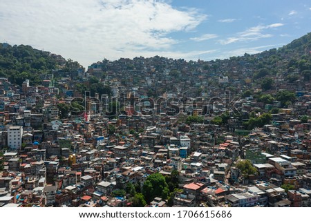Rocinha in Sao Conrado Brazil