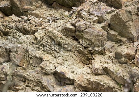 Rock background. Stone mountain