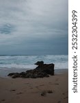 A rock at Baishawan Beach, Pingtung, Taiwan