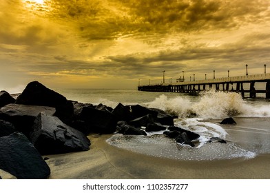 Rock Beach Pondicherry India