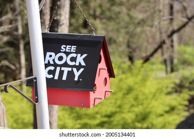 Rock City Georgia Bird House 