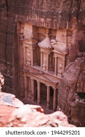 Rock city of Petra in Jordan 