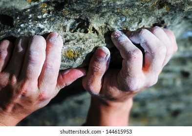 Rock Climber's Hand