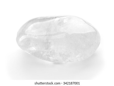 Rock Crystal Isolated On White Background