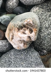 Rock Face Stone Art Bella Coola Bc