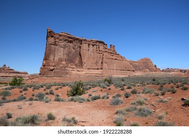 Rock formation in Moab Utah