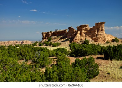 A Rock Formation In Northern New Mexico.