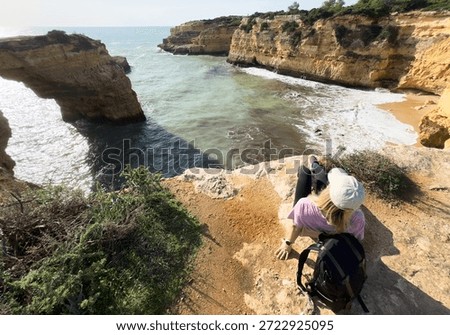 rock formations beach ocean cliffs erosion walk hike explore travel