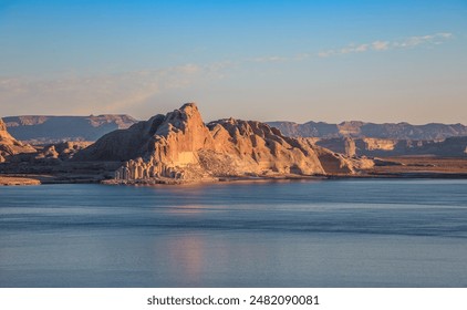 Rock Formations and Landscapes on Lake Powell, Glen Canyon, Utah and Arizona - Powered by Shutterstock