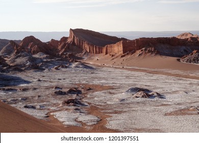 Rock Formations In Mon Valley (Valle De La Luna), Atacama Desert, Chile