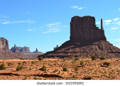 Rock Formations In Monument Valley